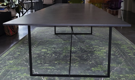 Black Dining Or Work Table From Ma/U Studio