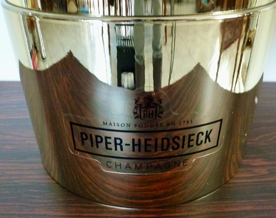 Image 1 of Piper-Heidsieck Oversized Lipstick Champagne Wine Cooler Limited Edition.