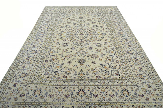 Image 1 of Alfombra oriental de corcho Keshan anudada a mano – 300 x 200 cm