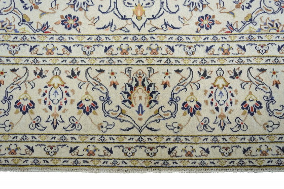Image 1 of Alfombra oriental de corcho Keshan anudada a mano – 300 x 200 cm