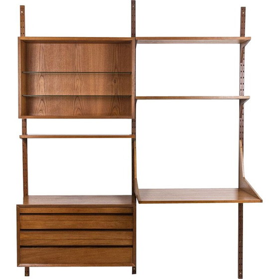 Image 1 of Royal System" vintage teak bookcase by Poul Cadovius for Cado, Denmark 1960