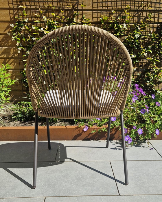 Image 1 of 4x Kave Home Shann garden chairs