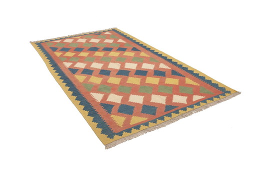 Image 1 of Kilim Fars Qashqai -Hand-woven-Unused 250 X 147 Cm No. 448921