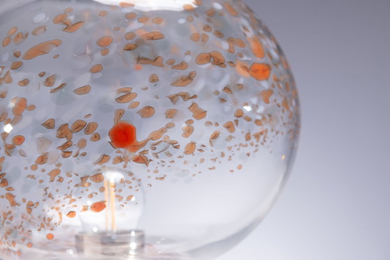 Image 1 of Juego de lámparas de mesa Orrefors en cristal soplado a mano.