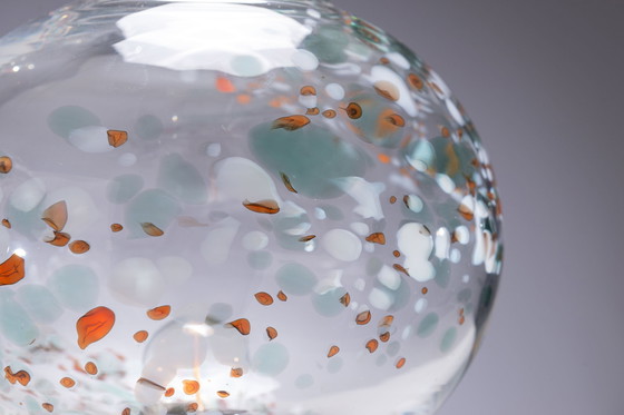 Image 1 of Juego de lámparas de mesa Orrefors en cristal soplado a mano.