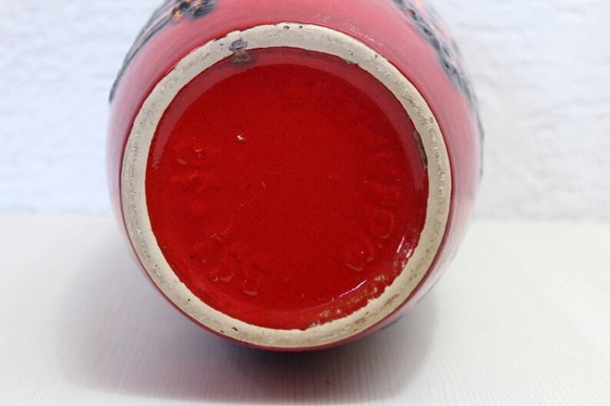 Image 1 of Vase vintage en céramique Allemagne de l'Ouest 1960