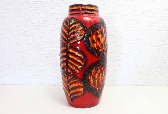 Image 1 of Vase vintage en céramique Allemagne de l'Ouest 1960