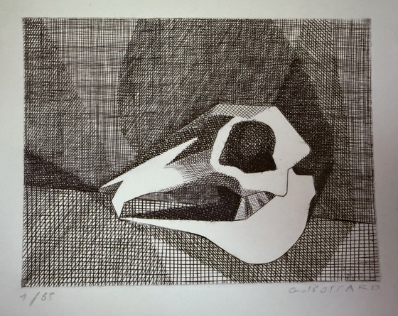 Image 1 of Gerard Boisard: "Animality." Signed And Numbered Etching.