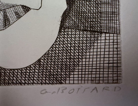 Image 1 of Gerard Boisard: "Animality." Signed And Numbered Etching.