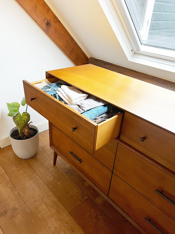 Image 1 of West Elm Mid Century 6-Drawer Dresser