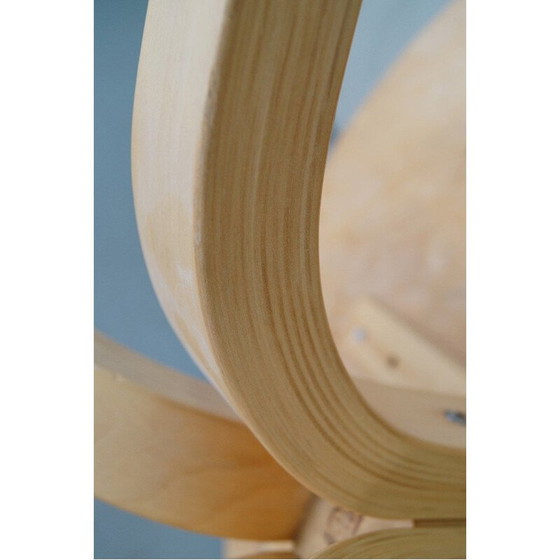 Image 1 of Tavolino rotondo vintage finlandese di Ilmari Lappalainen per Asko, 1960