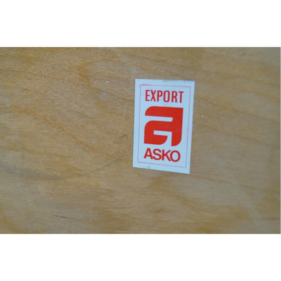 Image 1 of Tavolino rotondo vintage finlandese di Ilmari Lappalainen per Asko, 1960