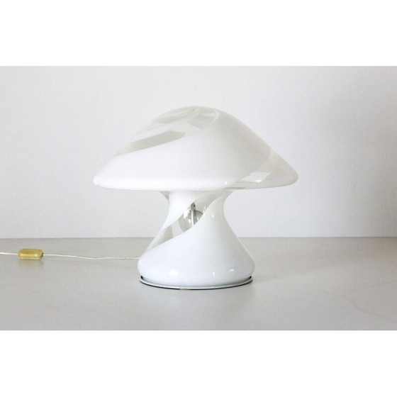 Image 1 of 1x Lampada da tavolo vintage in vetro di Murano di Carlo Nason per Mazeega, Italia anni '70