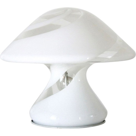 Image 1 of 1x Lampada da tavolo vintage in vetro di Murano di Carlo Nason per Mazeega, Italia anni '70