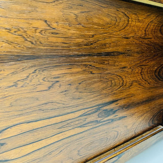 Image 1 of Mid - Century Sven Ivar Dysthe for Dokka Mobler executive corner desk Rosewood 1960