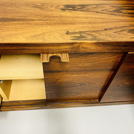 Image 1 of Mid - Century Sven Ivar Dysthe for Dokka Mobler executive corner desk Rosewood 1960