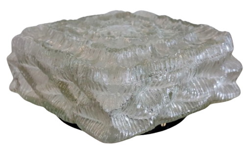 NOS new old stock lampe de plafond lampe de plafond en verre vintage