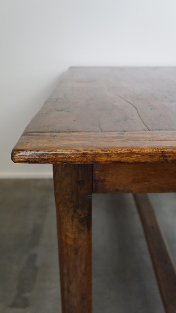 Image 1 of French dining table with 2 drawers