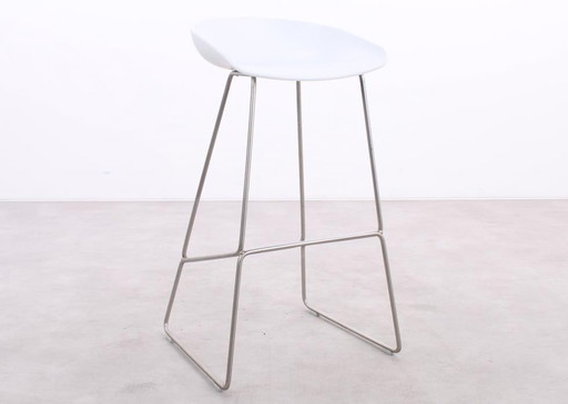 2X Hay Aas 38 About A Stool Barstool White/Steel