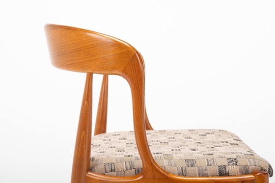 Image 1 of Model 16 Dining Chairs By Johannes Andersen For Uldum Mobelfabrik, Denmark, 1960S, Set Of 6