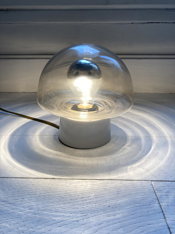 Image 1 of Mushroom wall lamp in glass,