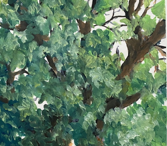 Image 1 of Big Trunk, Oil Painting