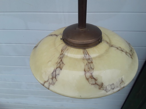 Art deco hanging lamp