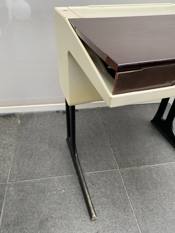 Image 1 of Vintage Design Desk By Luigi Collani
