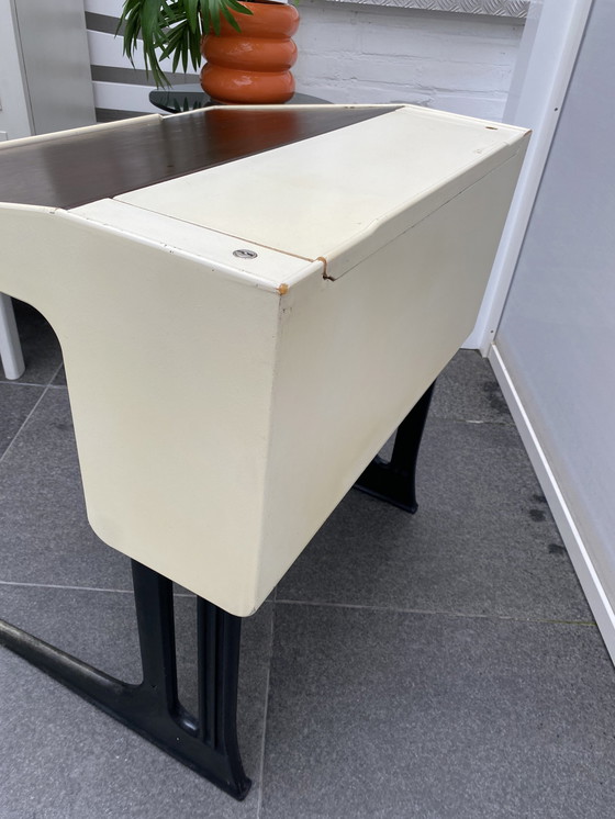 Image 1 of Vintage Design Desk By Luigi Collani