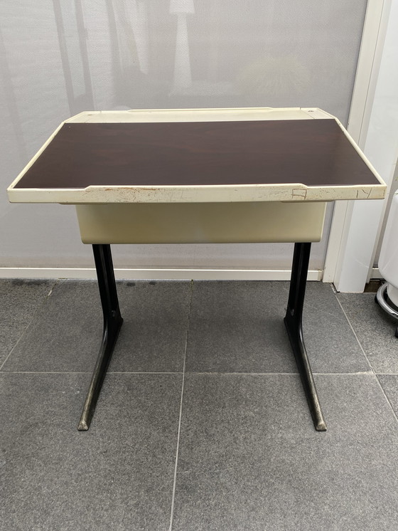 Image 1 of Vintage Design Desk By Luigi Collani