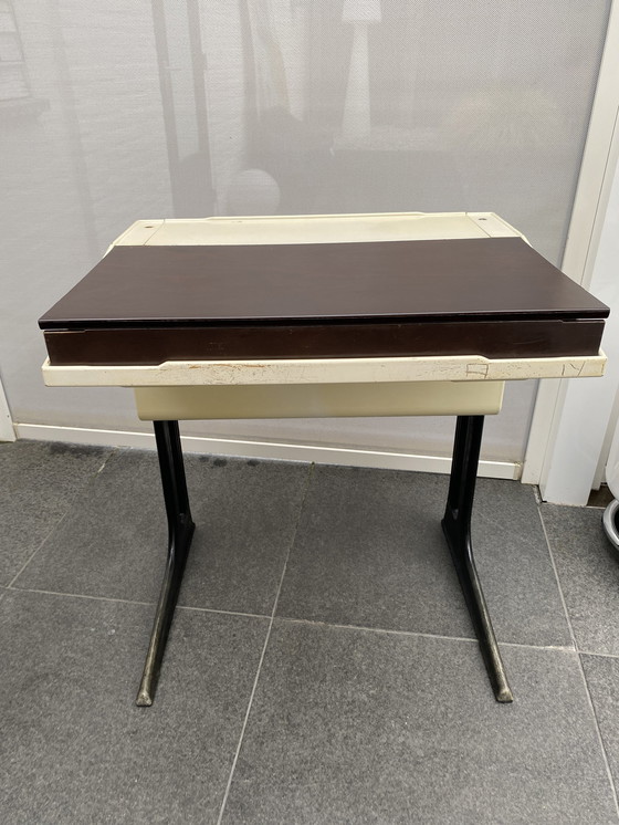 Image 1 of Vintage Design Desk By Luigi Collani