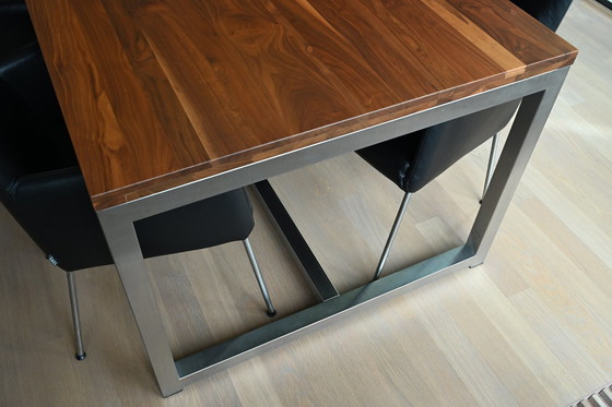 Image 1 of Walnut Dining Room Table