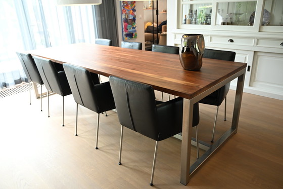 Image 1 of Walnut Dining Room Table