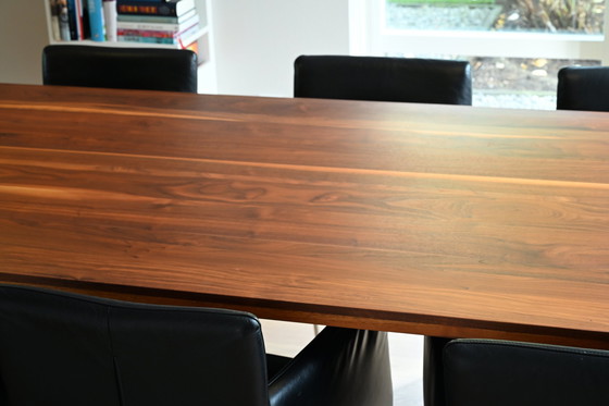 Image 1 of Walnut Dining Room Table