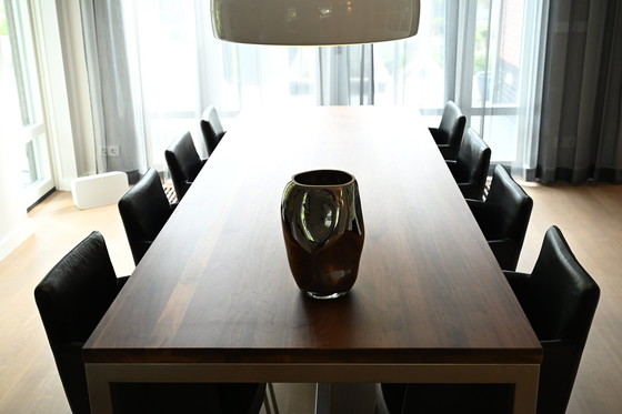 Image 1 of Walnut Dining Room Table