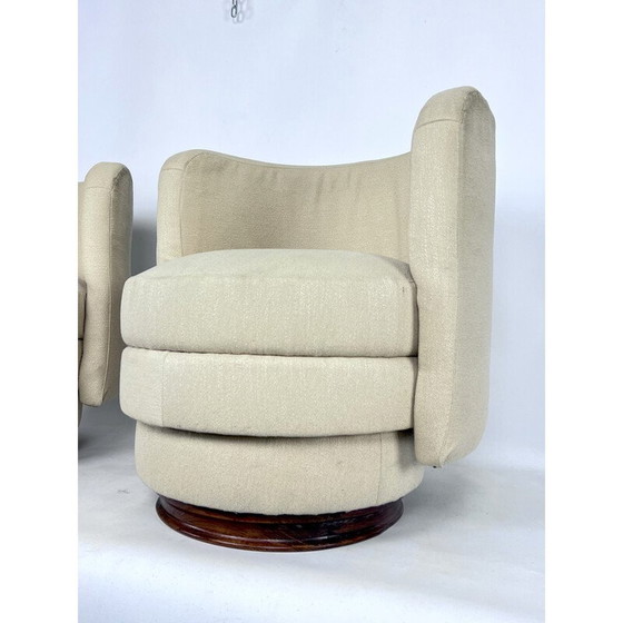 Image 1 of Pair of vintage Italian armchairs, 1970s