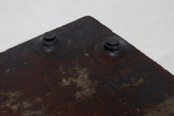 Image 1 of Brutalist Idir Mecibah For Smederij Moerman Belgium Coffee Table