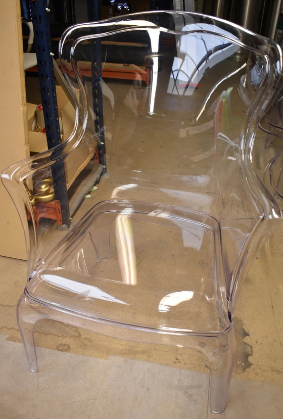 Image 1 of 8x chaise transparente Pedrali