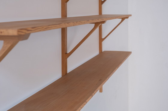 Image 1 of Rare wall unit by Børge Mogensen for Fredericia Stolefabrik, Denmark 1956.