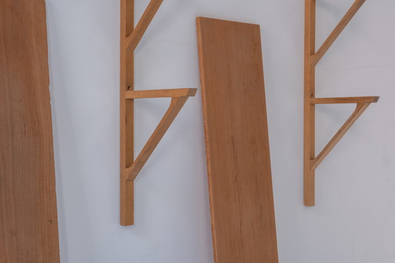 Image 1 of Rare wall unit by Børge Mogensen for Fredericia Stolefabrik, Denmark 1956.