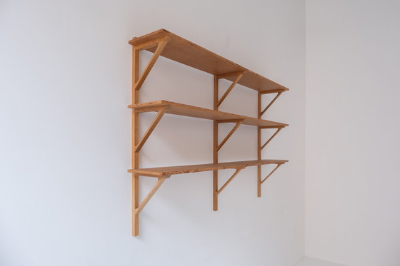 Image 1 of Rare wall unit by Børge Mogensen for Fredericia Stolefabrik, Denmark 1956.