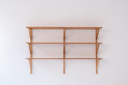 Rare wall unit by Børge Mogensen for Fredericia Stolefabrik, Denmark 1956.