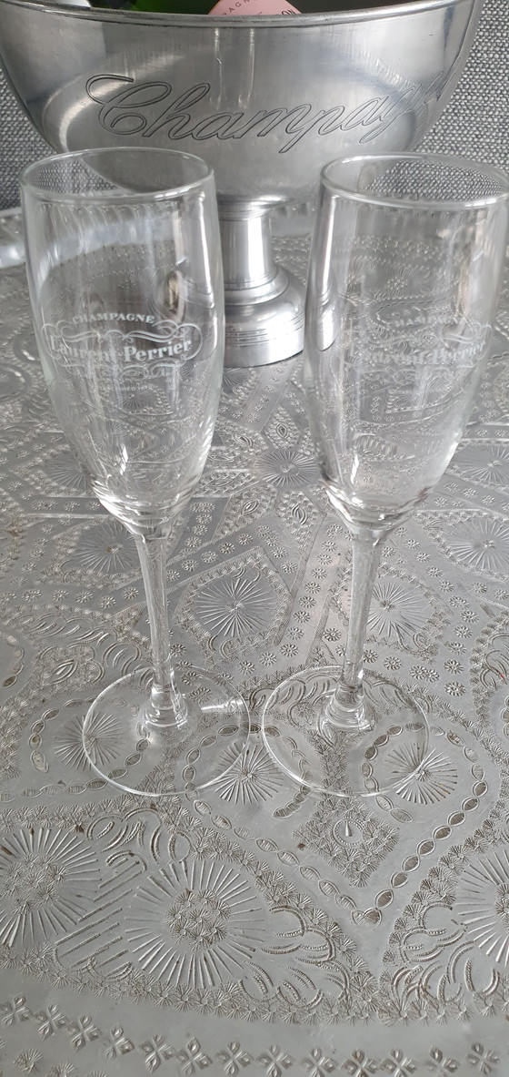 Image 1 of 23x Champagne glasses from mumm to Veuve Clicquot