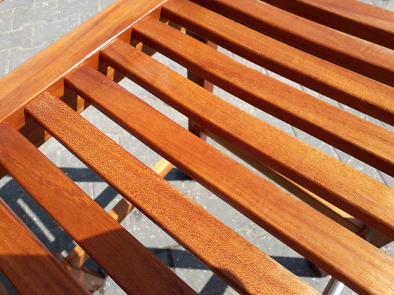 Image 1 of 2 Gloster teak bar chairs