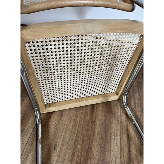 Image 1 of Vintage B32 chair in chrome steel and canework by Marcel Breuer, Italy