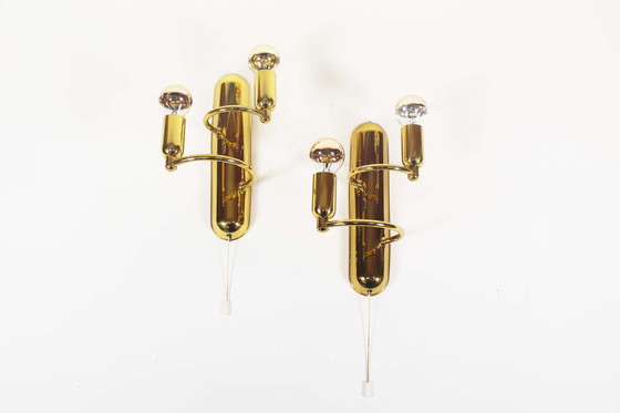 Image 1 of 2X Mid Century Modern Wall Lights