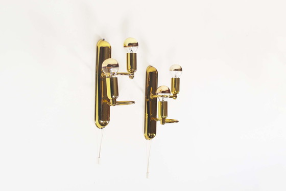 Image 1 of 2X Mid Century Modern Wall Lights