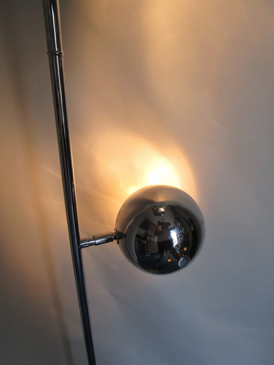 Image 1 of Seventies Chrome "Eyeball Lamp