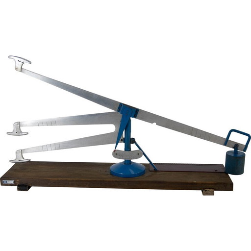 Vintage equipment for measuring panty elasticity, 1950s