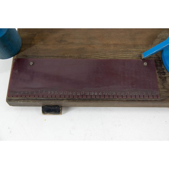 Image 1 of Vintage equipment for measuring panty elasticity, 1950s